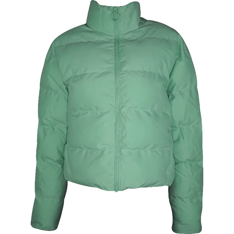 Gymshark Womens Puffer Jacket - Green Women's elegant jackets