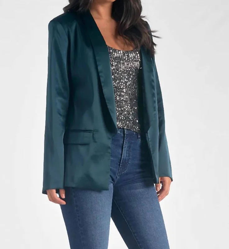 Wren’S Jacket In Green Pine Formal Women’s Blazers