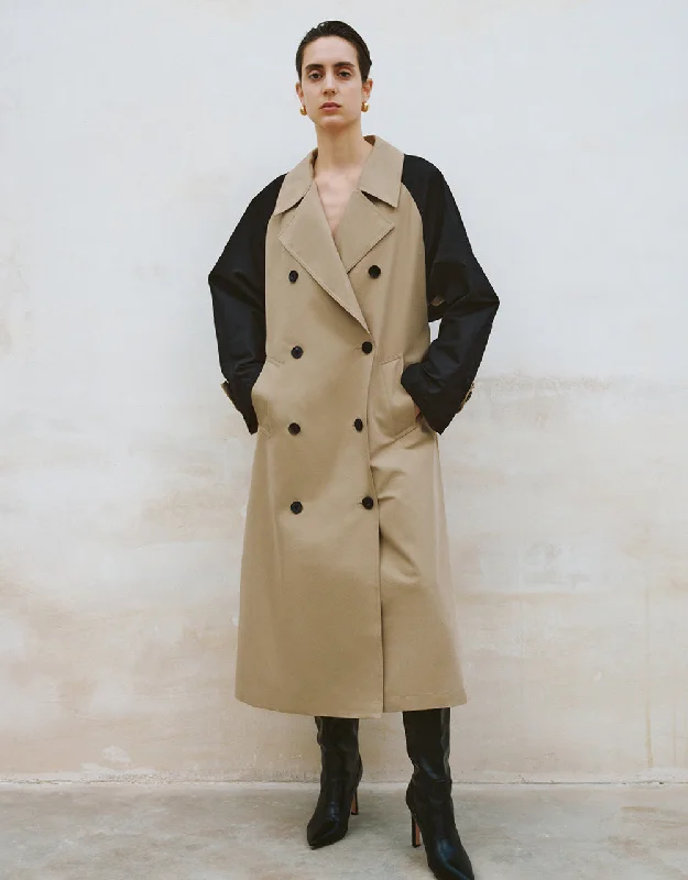 Double Breasted Longline Coat