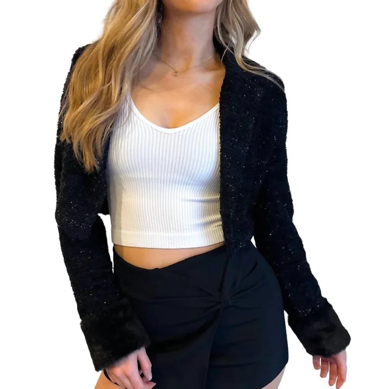 Style Icon Blazer In Black Classic Office Blazer