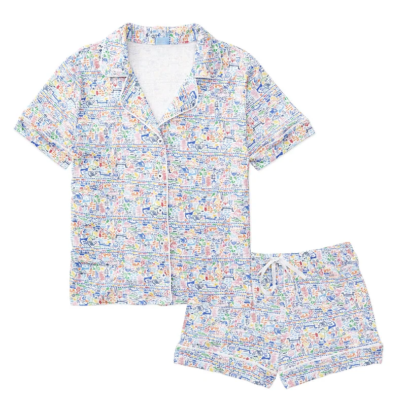 Cape Cod Women’s Button Front Short Pajama Set Baby pajama sets