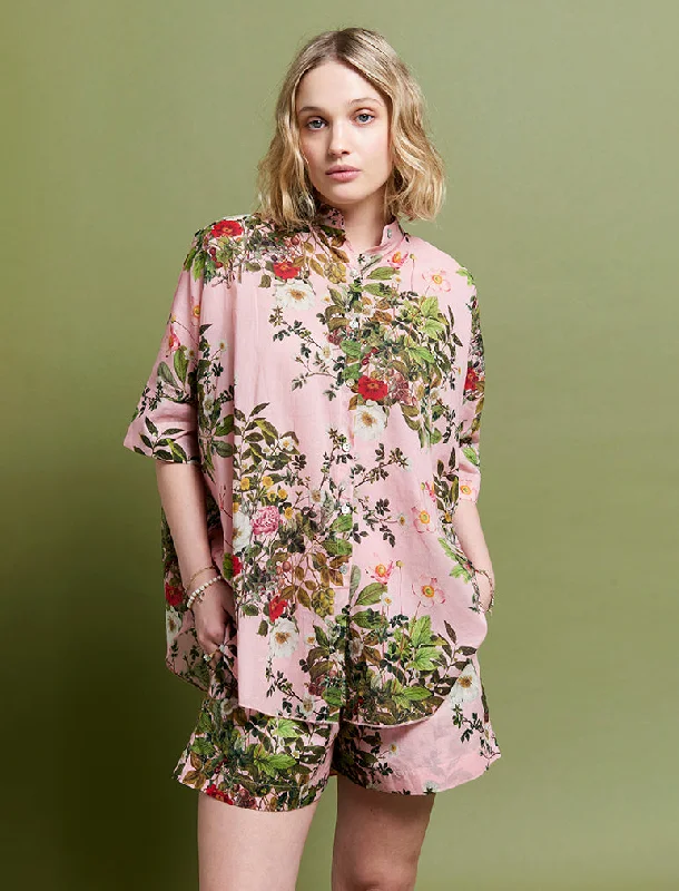 Karen Walker Love Letters Flowy Boxer PJ Set Bamboo pajama sets