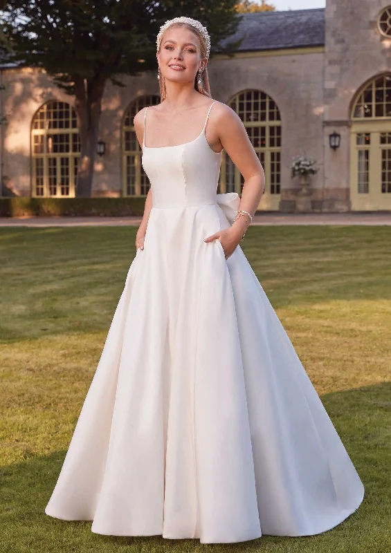 Sincerity 44332 Wedding Dress Sheer Wedding Dress