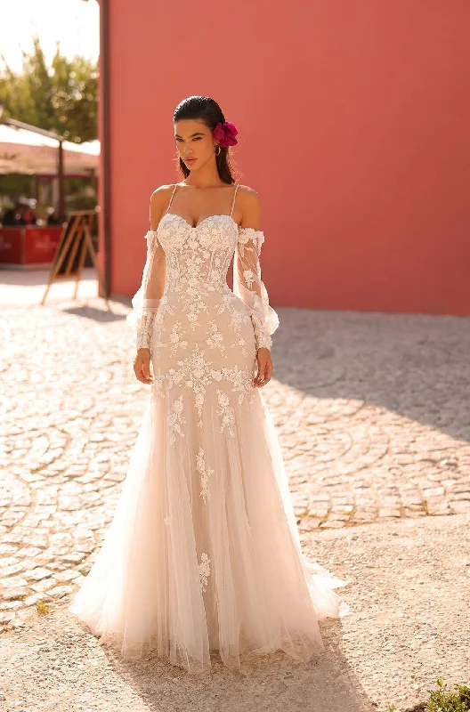 Style Stephanie 84218 Boho Wedding Gown