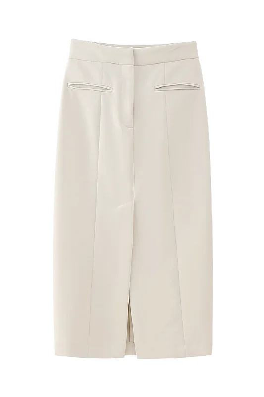 'Jolie' High-Waist Straight Skirt Graduation unclassified skirts