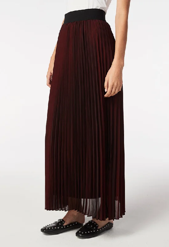 Pleated Lurex Skirt Wrap unclassified skirts