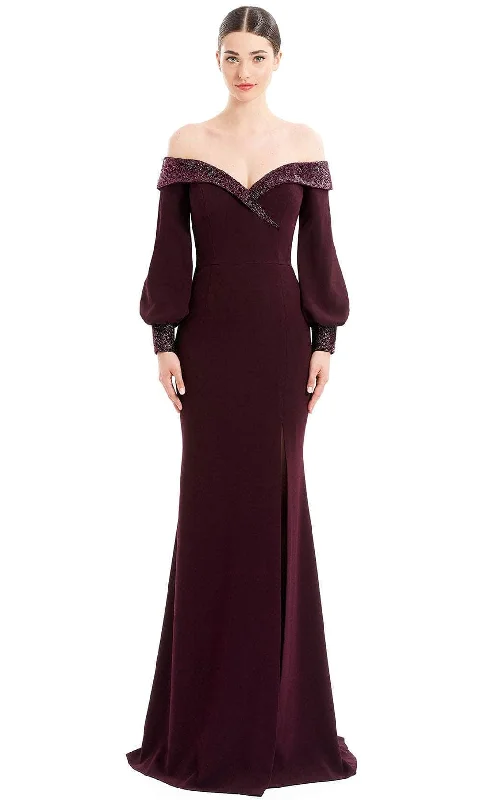 Alexander by Daymor 1675 - Off-Shoulder Long Formal Gown Fashion Nova party dresses