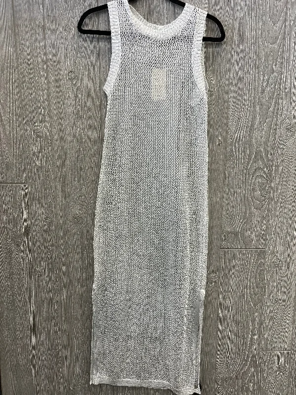 Dress Casual Maxi By A New Day In Silver, Size: Xs Street style maxi dresses