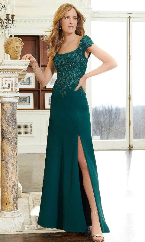 Mori Lee 72608 - Embellished Bodice Cap Sleeve Evening Gown Formal party dresses