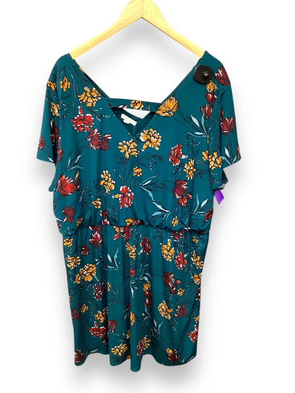 Dress Casual Midi By Maurices In Floral Print, Size: 2x Cocktail midi dresses