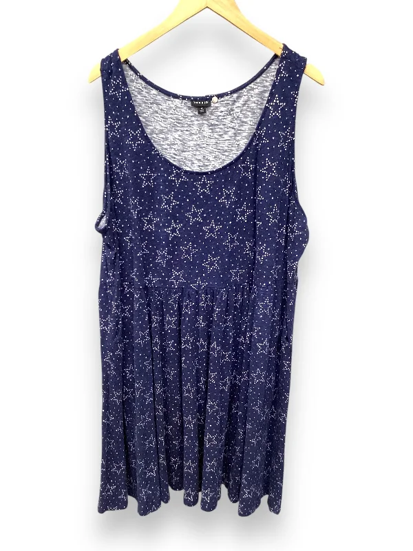 Dress Casual Midi By Torrid In Navy, Size: 4x H&M midi dresses