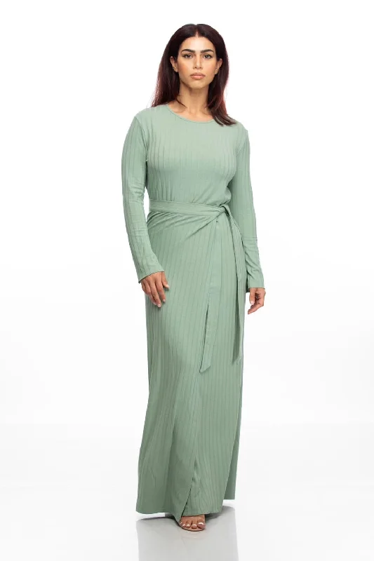 AMARA KNIT DRESS SET SAGE Fashionable unclassified dresses