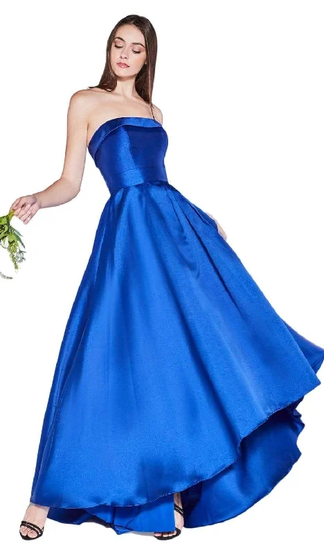 Cinerella Divine 5277 - Strapless High Low Hem Bridesmaid Dress Preppy unclassified dresses