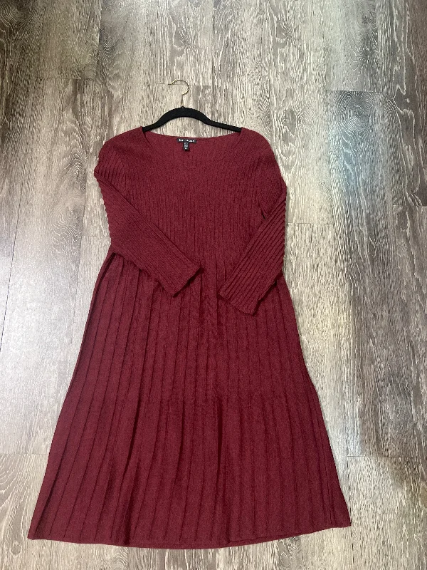 Eileen Fisher Knit Pleated Dress (Size Small) Petite unclassified dresses