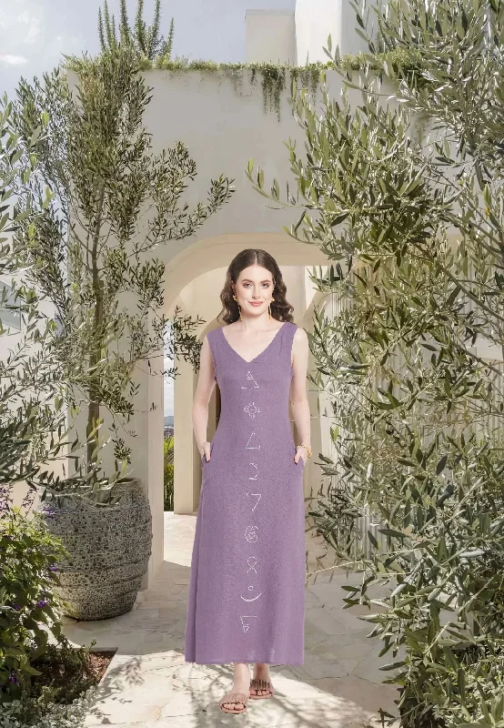 Iliana Lavender Dress Long unclassified dresses