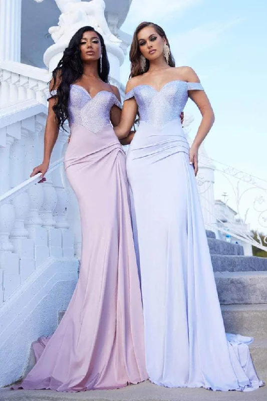 Portia and Scarlett PS21232: The Shimmering Evening Gown for Unforgettable Moments Denim unclassified dresses