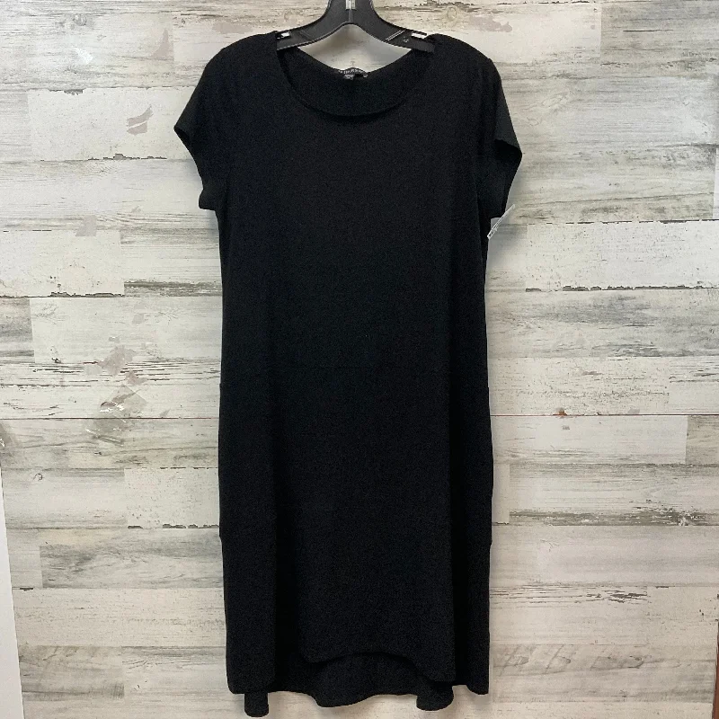 Dress Casual Midi By Eileen Fisher In Black, Size: S Sporty Midi Skirt